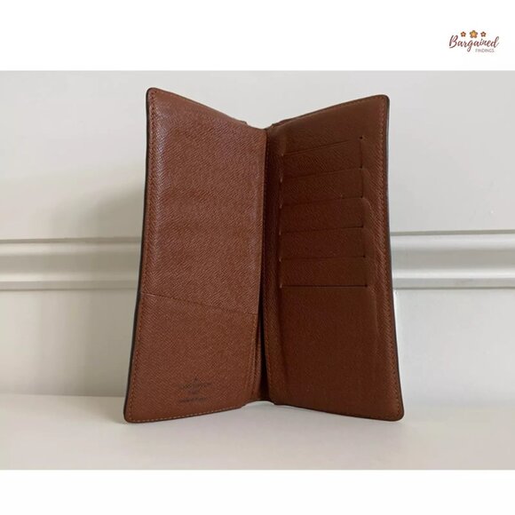 Authentic LOUIS VUITTON Monogram Coated Canvas Portefeuille Brazza Bifold Wallet - Picture 11 of 11